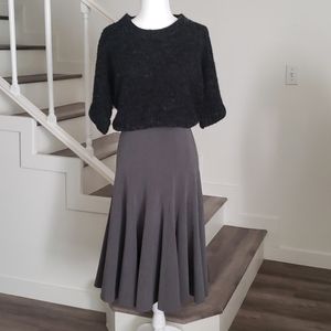 Cute Crop Top three-quarter Sleeve Sweater